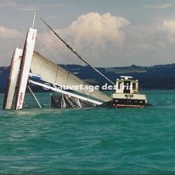 Redressement catamaran